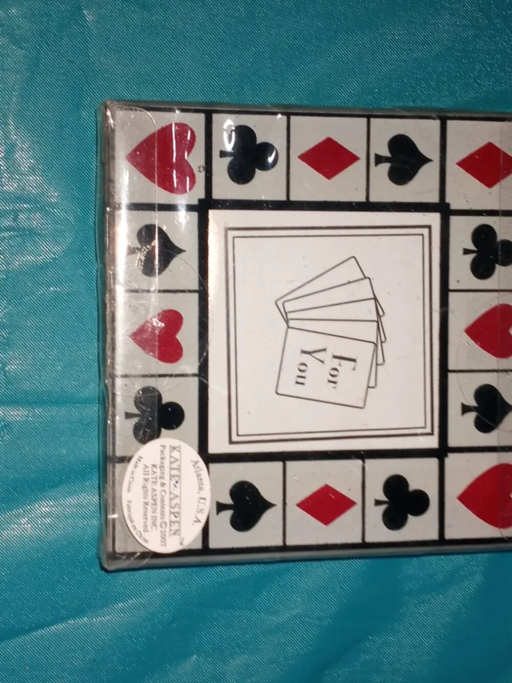 Coaster frames 2pk Card suits